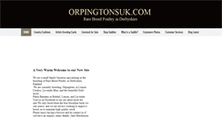 Desktop Screenshot of orpingtonsuk.com